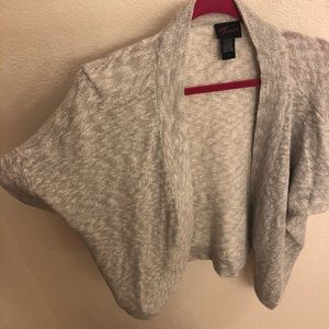 Torrid Gray Shrug / cover up